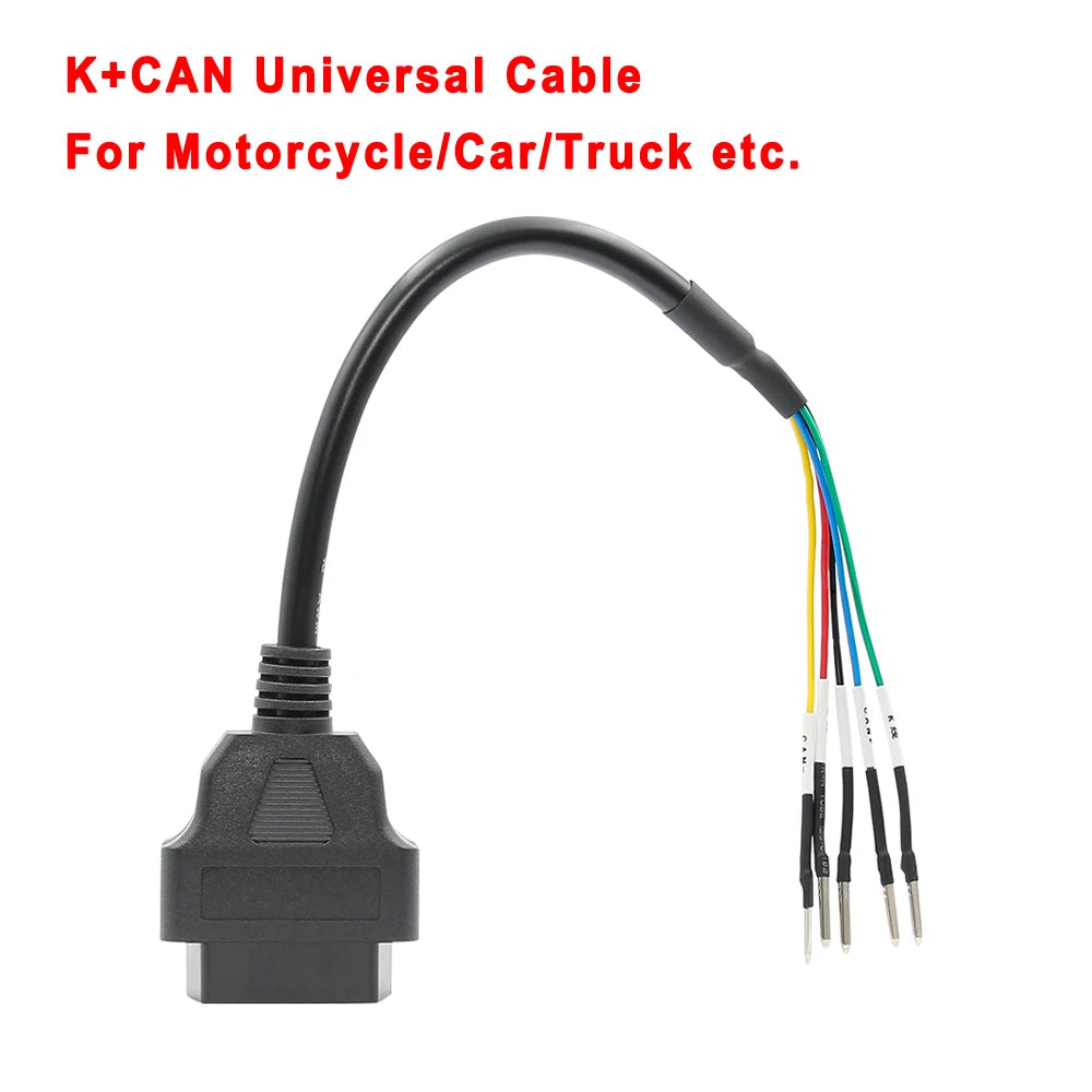 Motorcycle OBD2 Extension Cable – KTM Yamaha Honda Suzuki Ducati OBD2 Diagnostic Cable Oasis Select