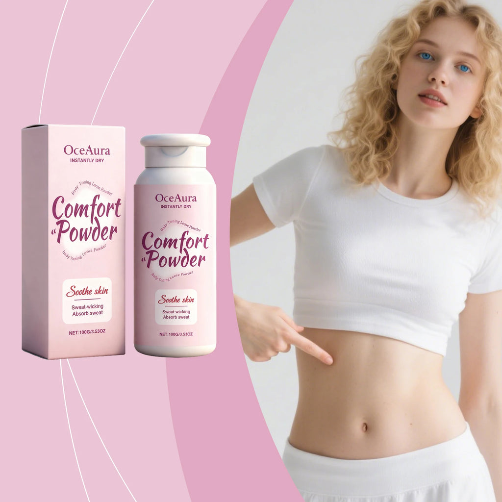 OceAura Comfort Body Powder – Sweat & Odour Control 100ml Body Powder Oasis Select Default Title