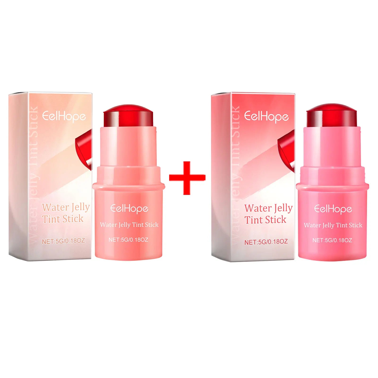 Eelhope 3-in-1 Milk Jelly Tint Blush & Lip Stick | Matte Finish Blush & Lip Tint Stick Oasis Select A and C