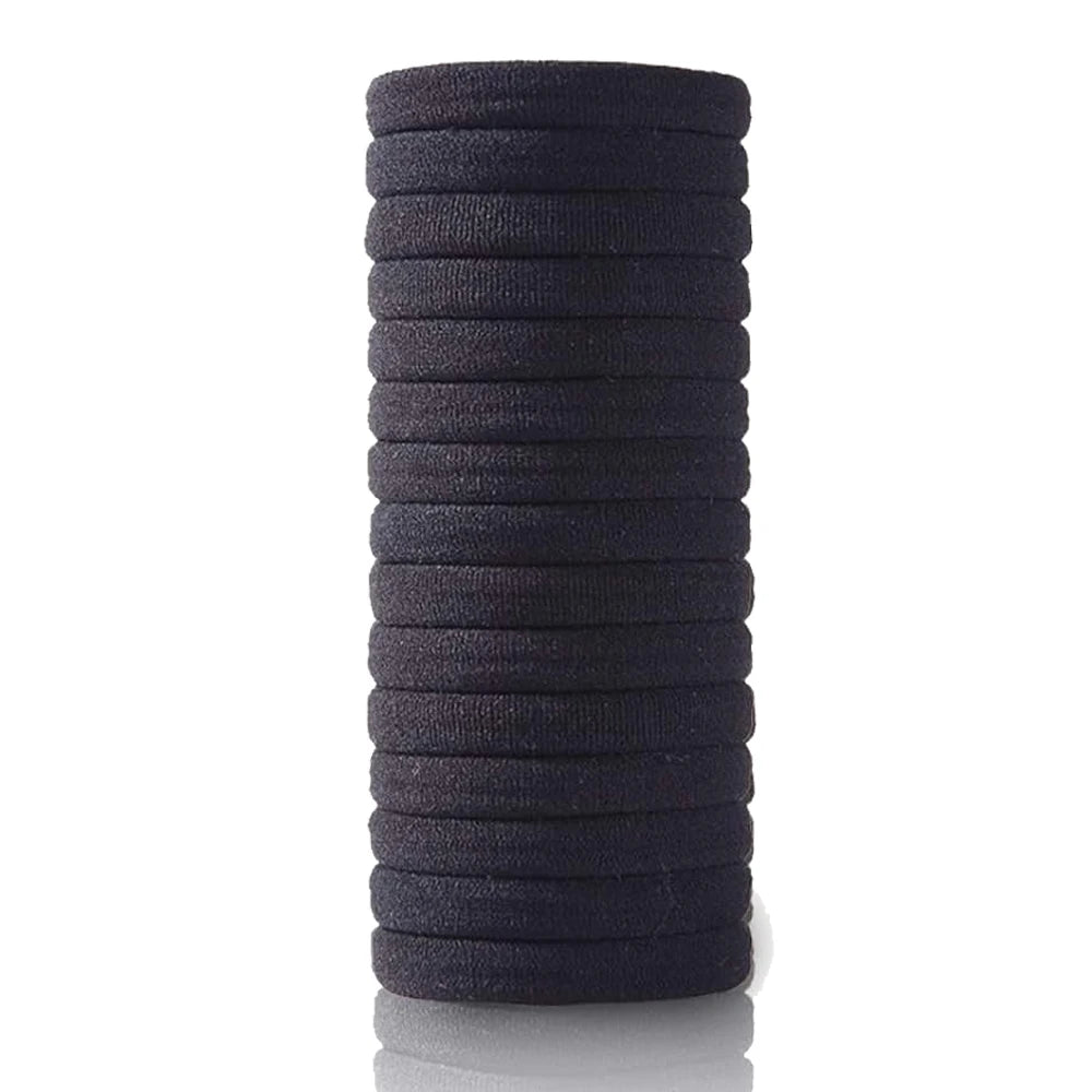 50pcs Seamless Elastic Hair Ties No Damage Ponytail Holders Leopard Animal Print Bands for Women Girls Thin Thick Hair Accessory Oasis Select G