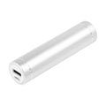18650/21700 Power Bank Case Kit Cylindrical Aluminum Alloy Welding-Free Type C Mobile Power Supply Kit 5V2A fast charge Oasis Select Silver
