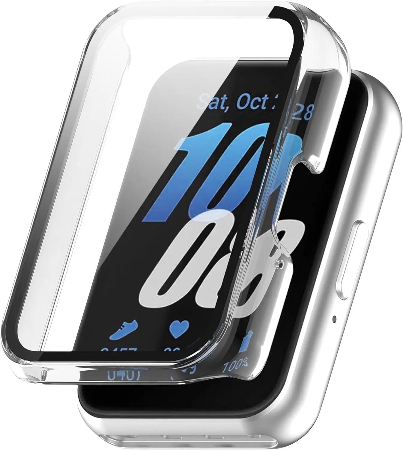 Samsung Galaxy Fit 3 Case – PC Bumper & Tempered Glass Smartwatch Case Oasis Select