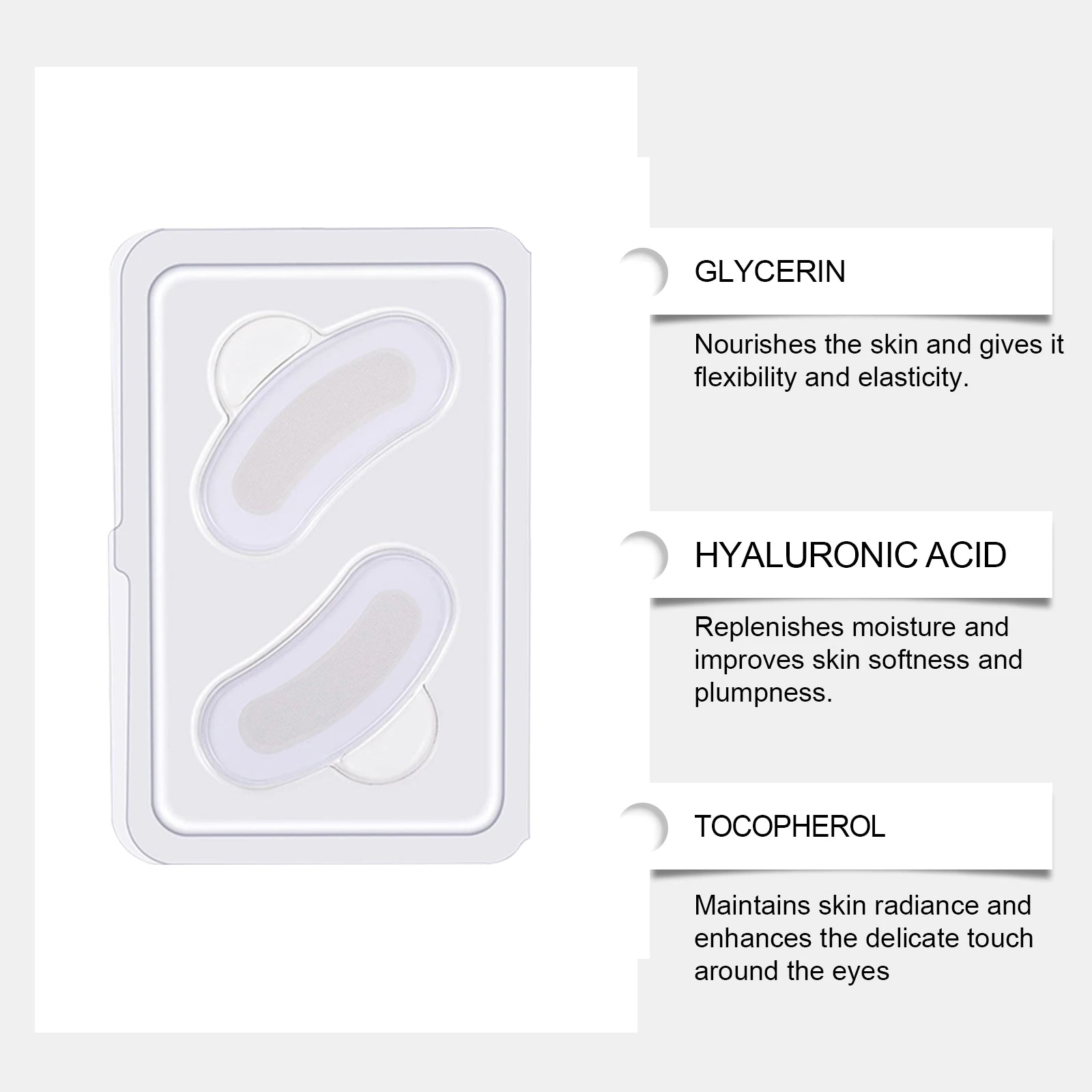 Eelhoe Microneedle Eye Patches – Anti-Wrinkle & Dark Circles Microneedle Eye Patch Oasis Select