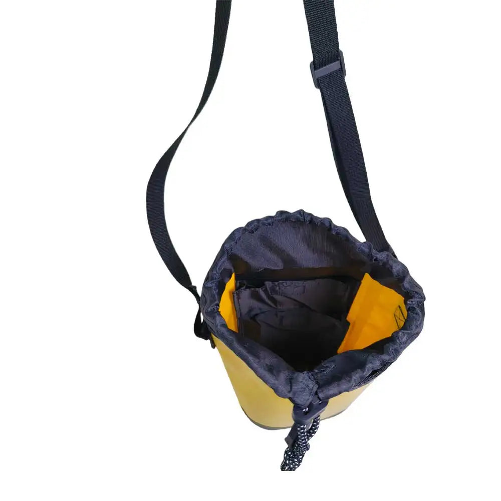 Tough PVC Climbing Rope Carry Bag Clip-On Waist Pack Gear Storage Sack for Harness Shoes and Climbing Gear Organization Oasis Select
