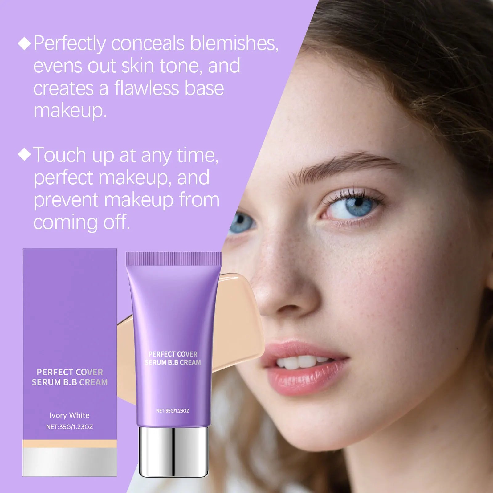 2-in-1 BB Cream Serum – Foundation & Concealer for All Skin BB Cream Foundation Oasis Select