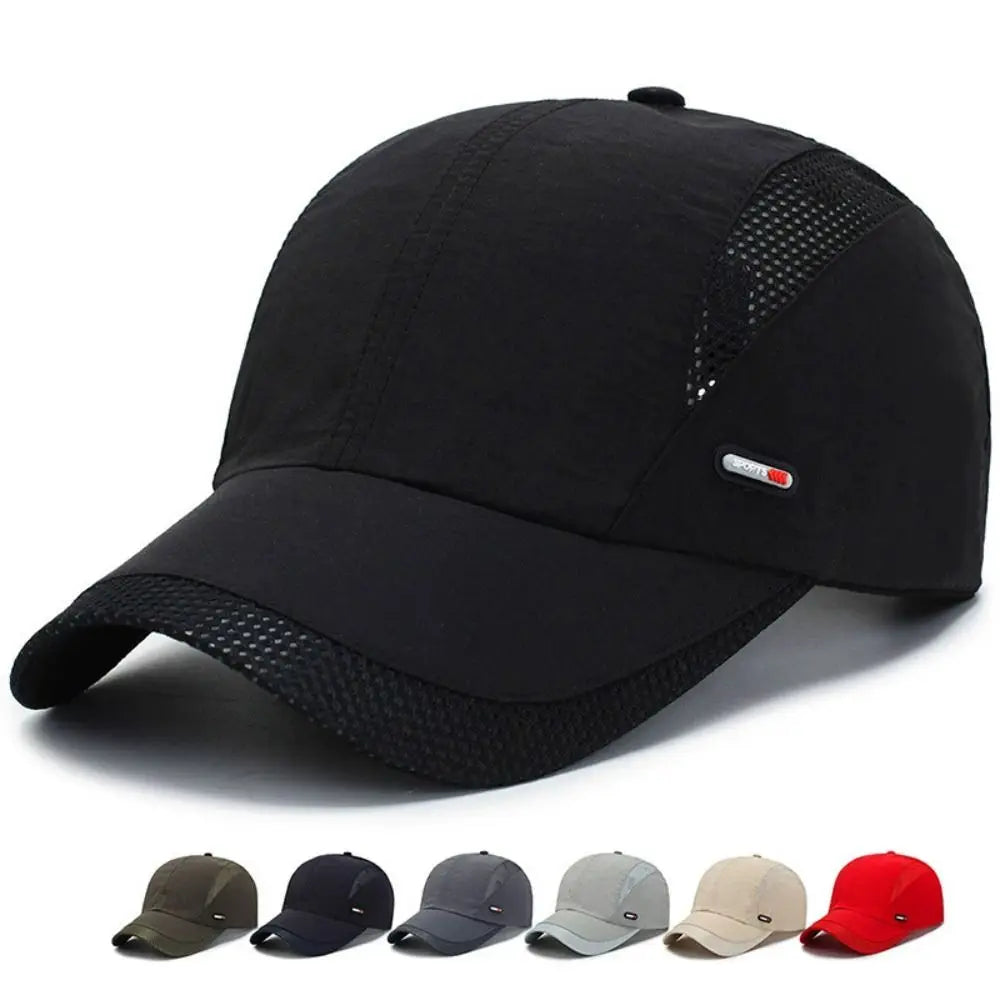 Casual Adjustable Baseball Cap Moisture-Wicking Unisex Quick-Dry Hat Sun Hat Oasis Select
