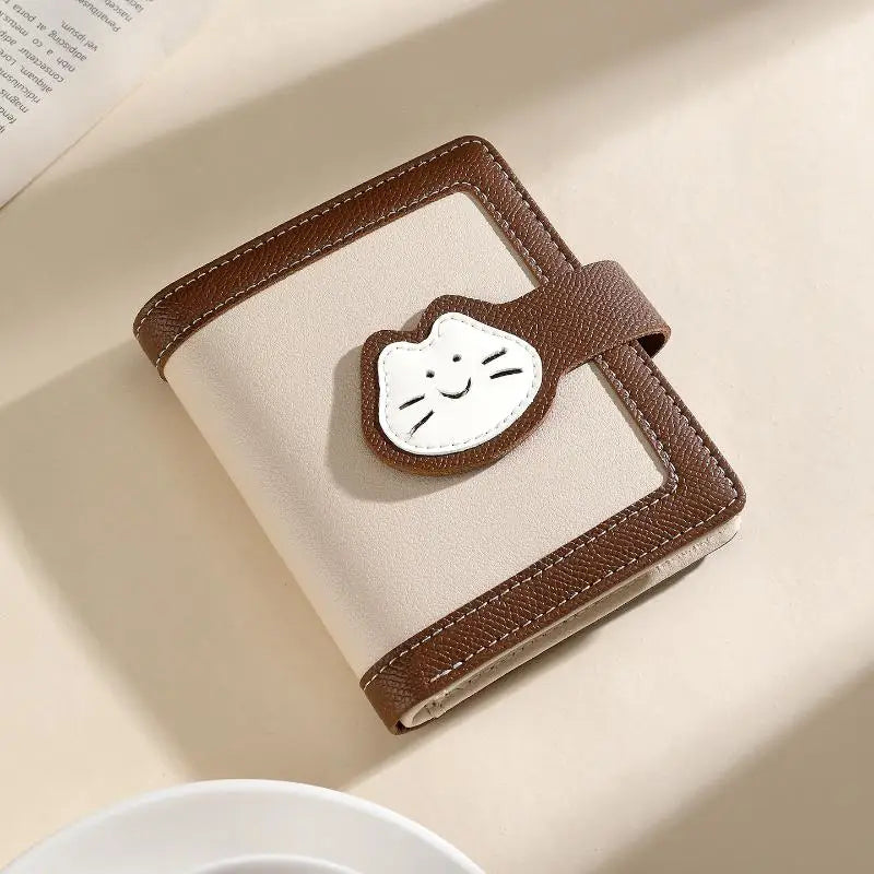 Women's Mini PU Leather Wallet – Card Slots & Zipper Coin Purse Women's Mini Wallet Oasis Select B