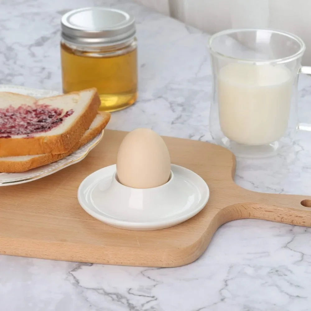 Soft Boiled Egg Holder Egg Cup Stackable Egg Coddler Cups with Base for Serving Breakfast Brunch Exquisite Kitchen Table Decor Oasis Select