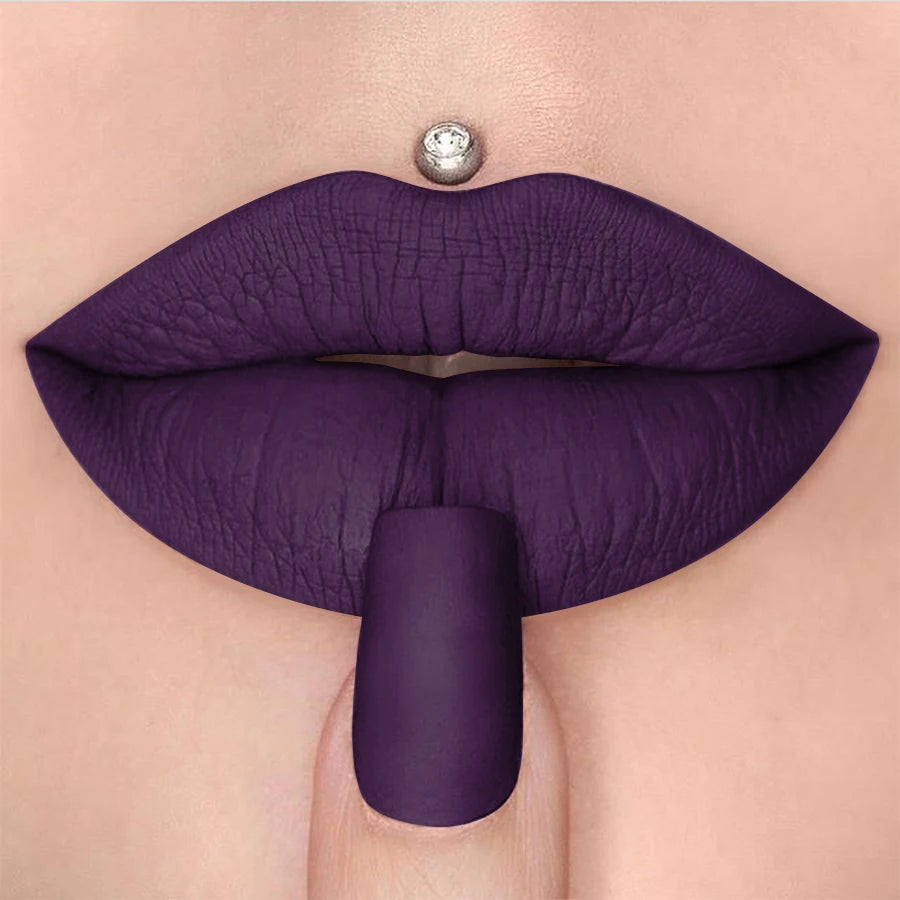 KAFURUX Matte Velvet Lipstick Pen – 15 Shades | Waterproof