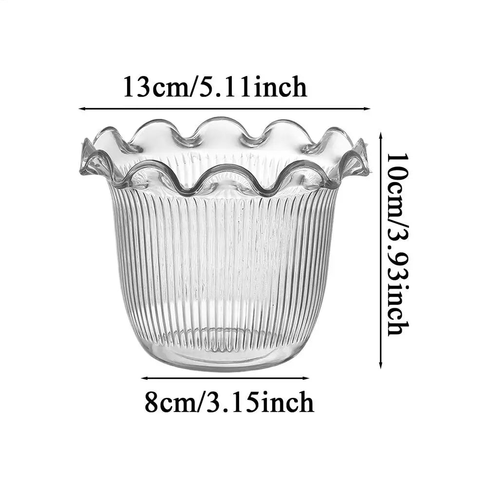 Decorative Vases for Home Decor Water Plant Vase Hydroponic Planter PET Vase transparent Water Plant Vase Hydroponic Planter Oasis Select Clear