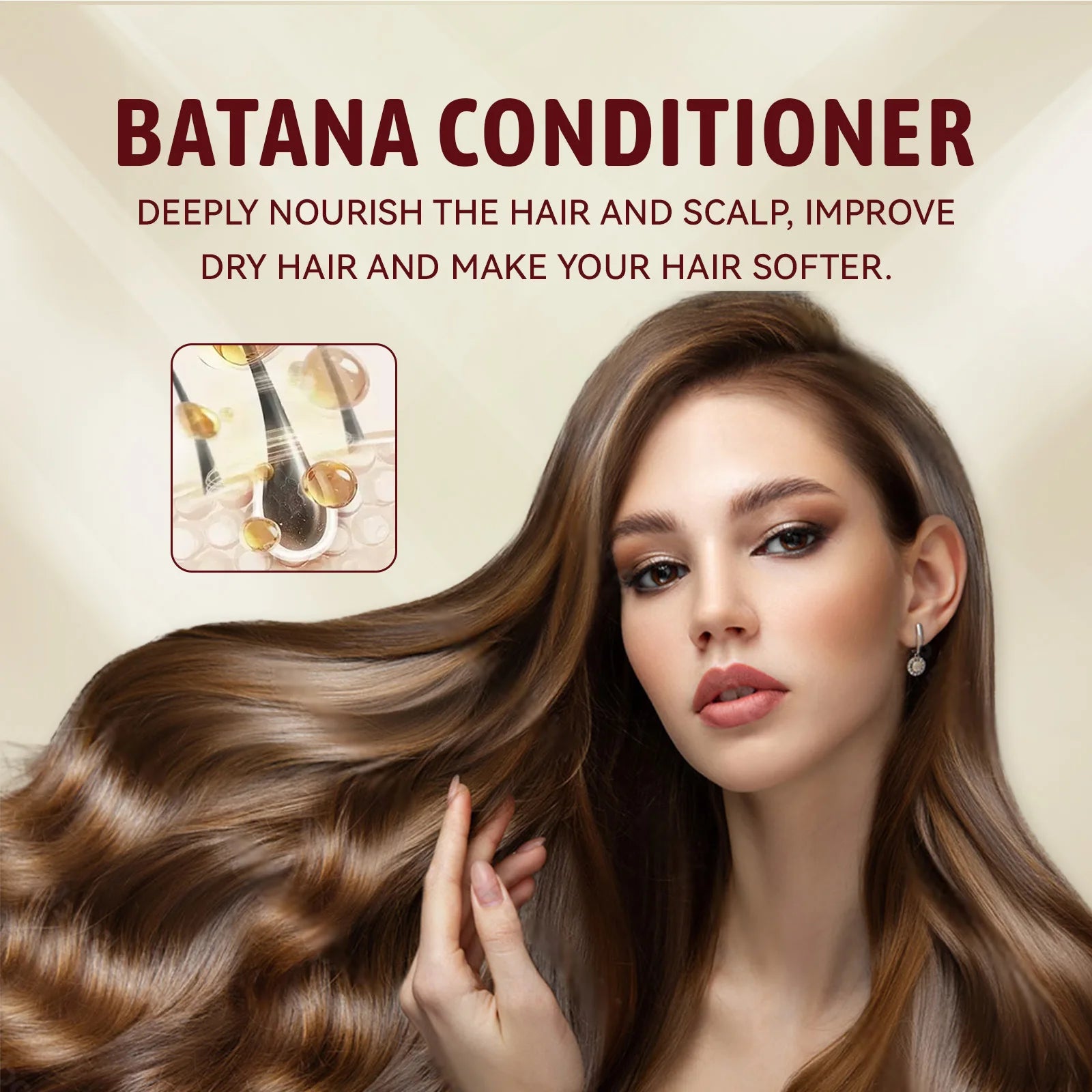 HOEGOA Batana Oil Hair Conditioner – Repair & Moisturize Hair Oil Conditioner Oasis Select