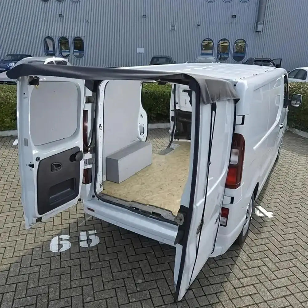 600D RV Rear Barn Door Awning Cover Waterproof Durable Fit for Ram Promaster Peugeot Boxer Iveco Daily VW T5 T6 Campervan Oasis Select