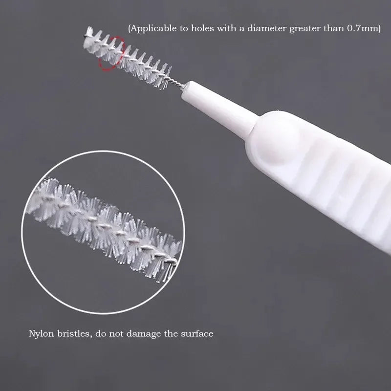 New 10 pcs/set shower head cleaning brush washing anti-clogging small brush pore gap cleaning brush for kitchen toilet phone hol Oasis Select
