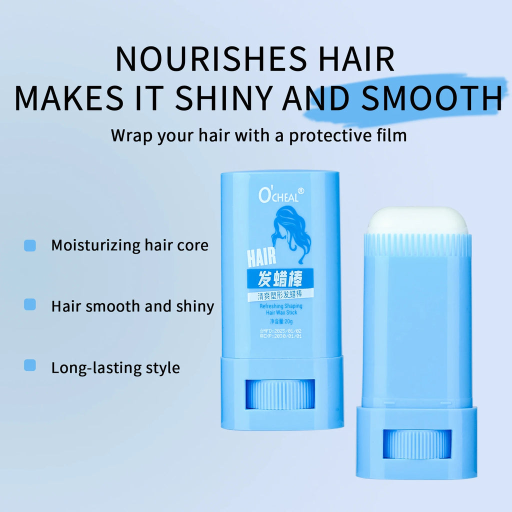 O'Cheal Anti-Frizz Hair Wax Stick – Smoothing Hold, 20g