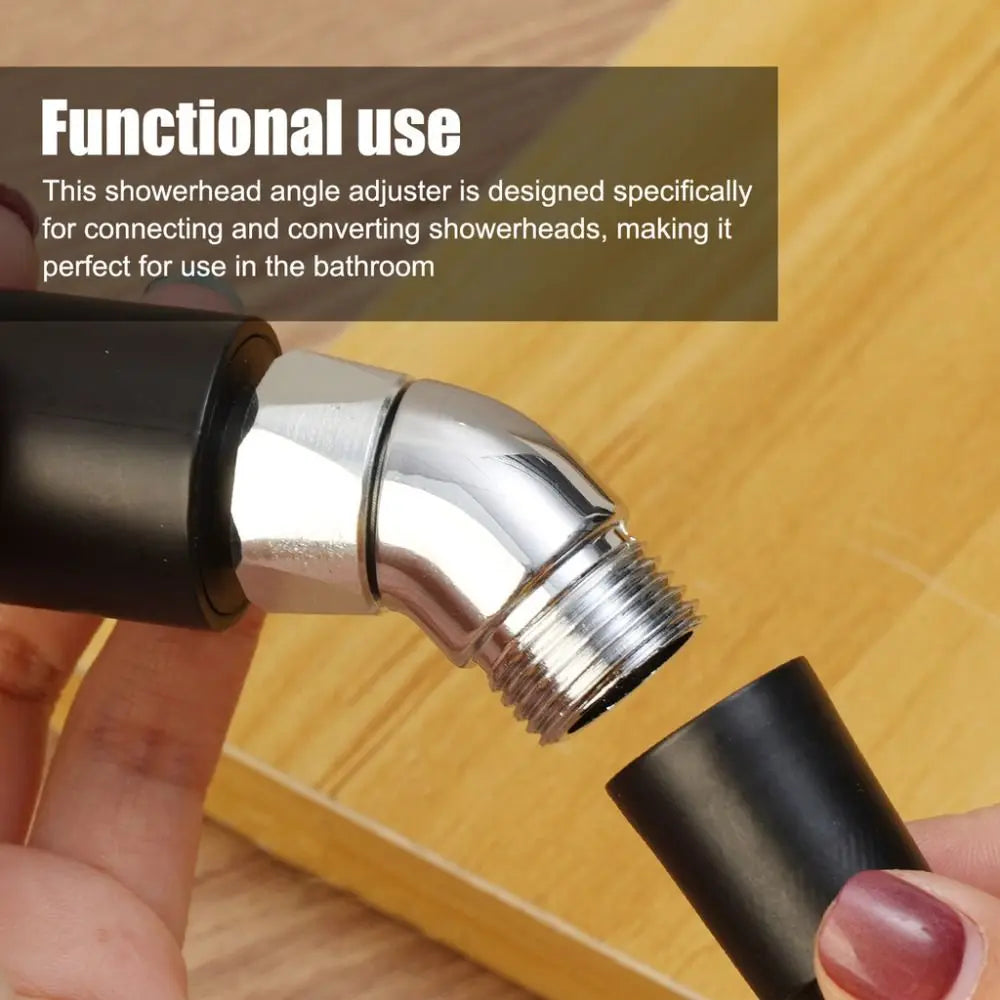 135° Showerhead Angle Adjuster | Universal 1/2" Elbow Connector