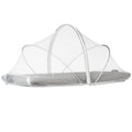 Baby Crib Mosquito Net Tent – Foldable Breathable Bug Cover Baby Mosquito Net Oasis Select WHITE Australia