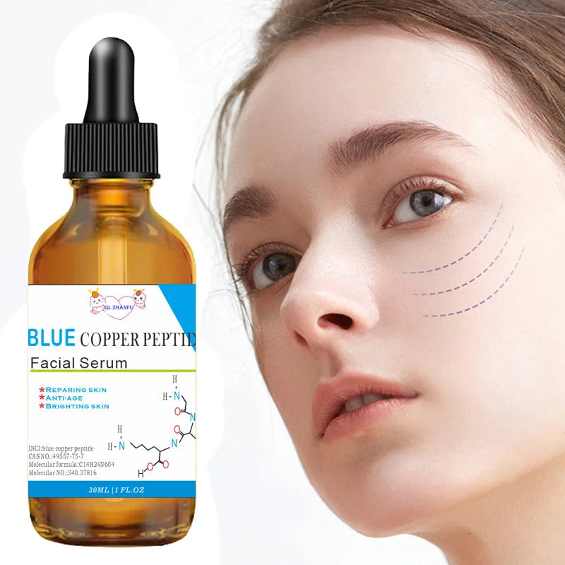 Blue Copper Peptide Face Serum – Lifting, Firming & Hydrating