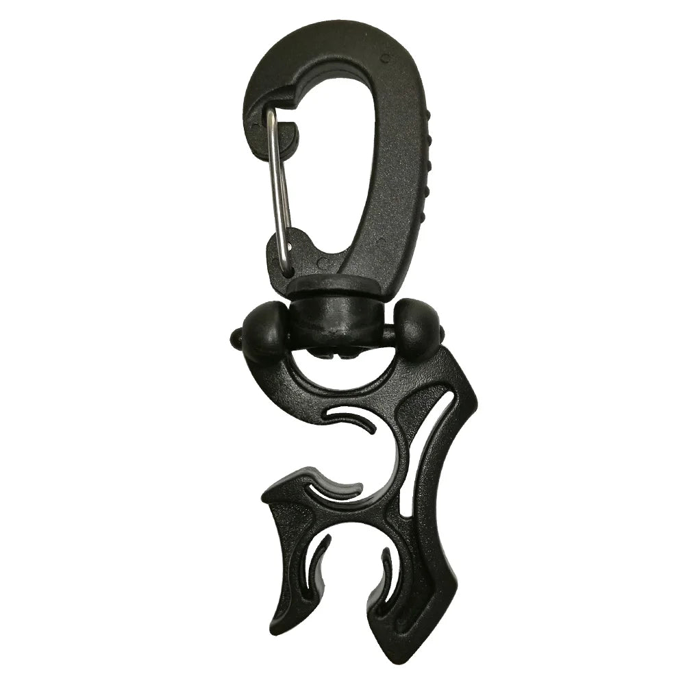 Regulator Double BCD Hose Holder with Clip Buckle Hook for Scuba Diving Snorkeling Oasis Select