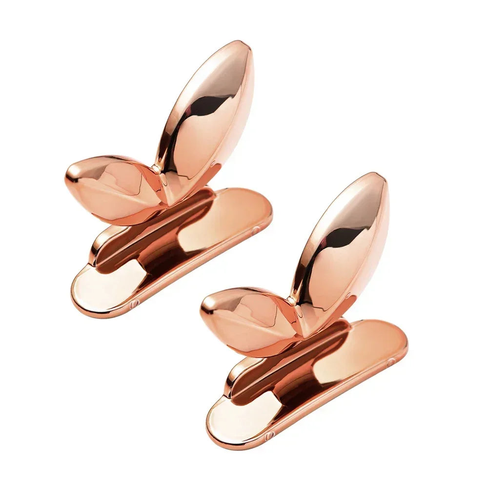 Toilet Lid Lifting Device Lid Lifter Toilet Seat Lifter Toilet Lid Handle Bathroom Supplies 2PCS ABS Multifunctional Practical Oasis Select Rose Gold