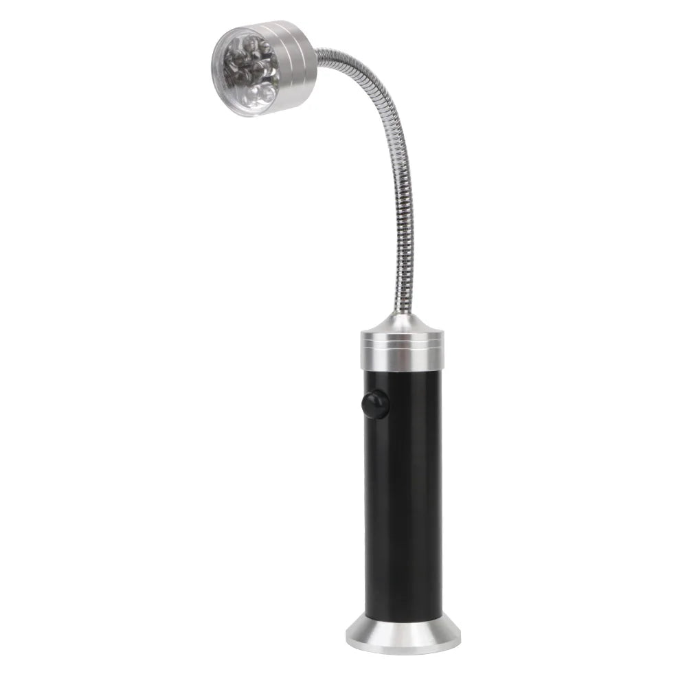 BBQ Grill Light Soft Tube Lighting Lamp 360 ° Adjustable Super-Bright 9 LED Flashlight Magnetic Base Outdoor lighting 1 pcs Oasis Select black