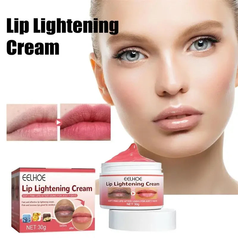 Lip Care Cream Black Dark Smoke Lip Removal Moisturizing Nourish Brighten Fade Lips Line Bleach Anti Crack Lip Lightening Cream Oasis Select