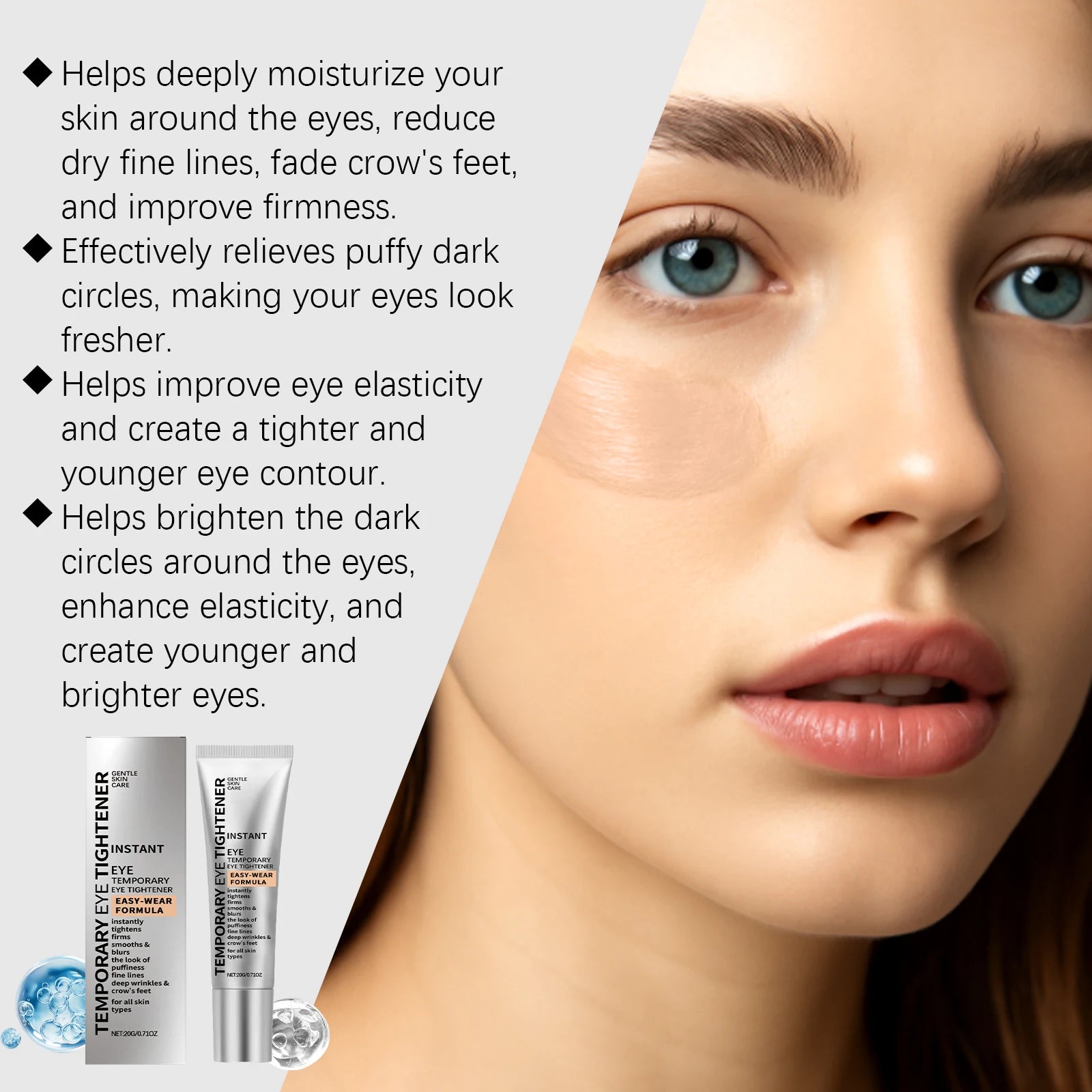 Vitamin E Firming Eye Cream – Dark Circles & Anti-Aging Eye Cream Oasis Select