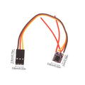 1S 1.8A Dual Way Brushed ESC Electronic Speed Controller Hollow Cup Motor Mini Way Brushed For DIY RC Model Car Airplane Drone Oasis Select A2 ESC with wire