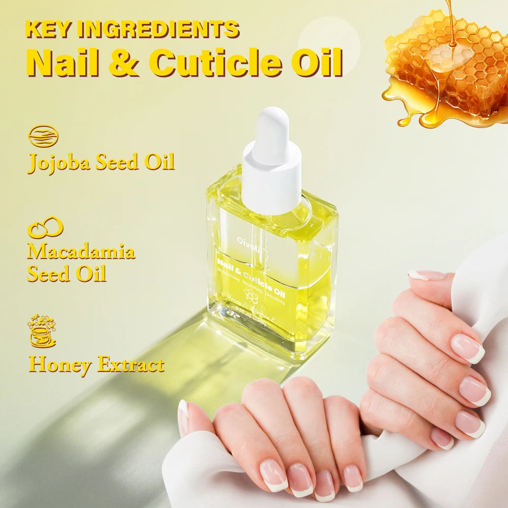 Cuticle Oil – Vitamin E & Honey Nail Repair & Moisturizer Cuticle Oil Treatment Oasis Select