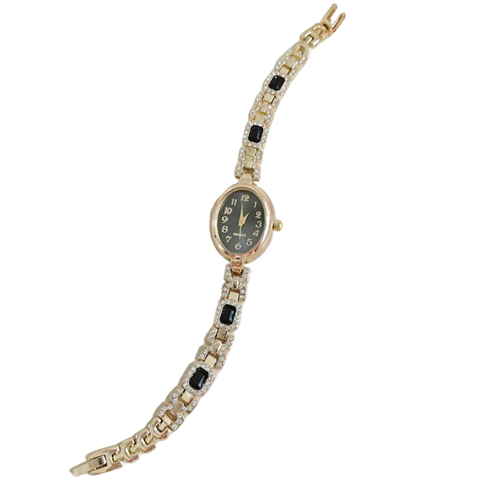 Women's Crystal Rhinestone Bracelet Watch | Elegant Quartz