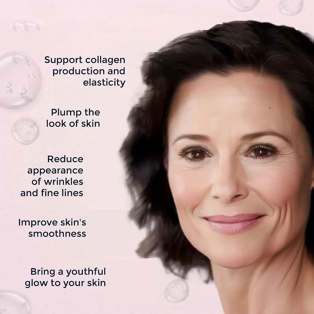 Facial Serum Vitamin C Liquid Serum Anti-Aging Whitening VC Serum Oil Hyaluronic Acid Face Serum Anti-Wrinkle Skin Care Serum Oasis Select