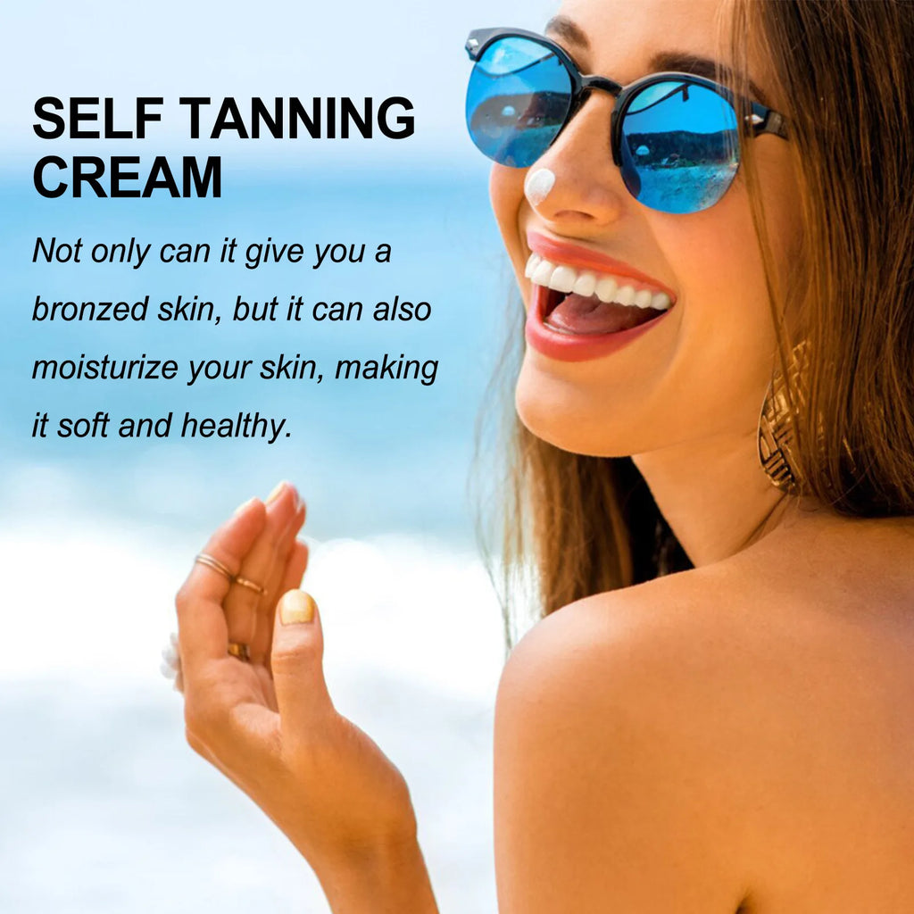 OceAura Tanning Accelerator Cream | Self Tanner & Bronzer 100g