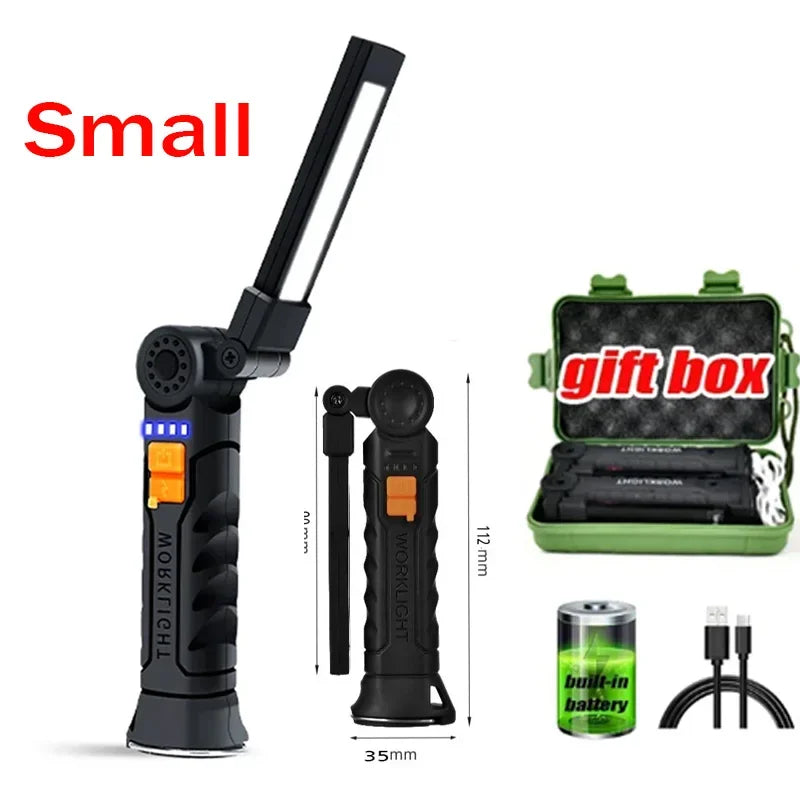 KDULIT COB LED Rechargeable Work Light | Magnetic Torch