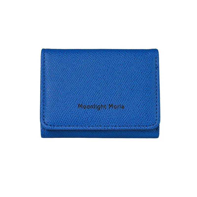 3-Fold PU Leather Card Holder Wallet | RFID Multi-Slot Purse