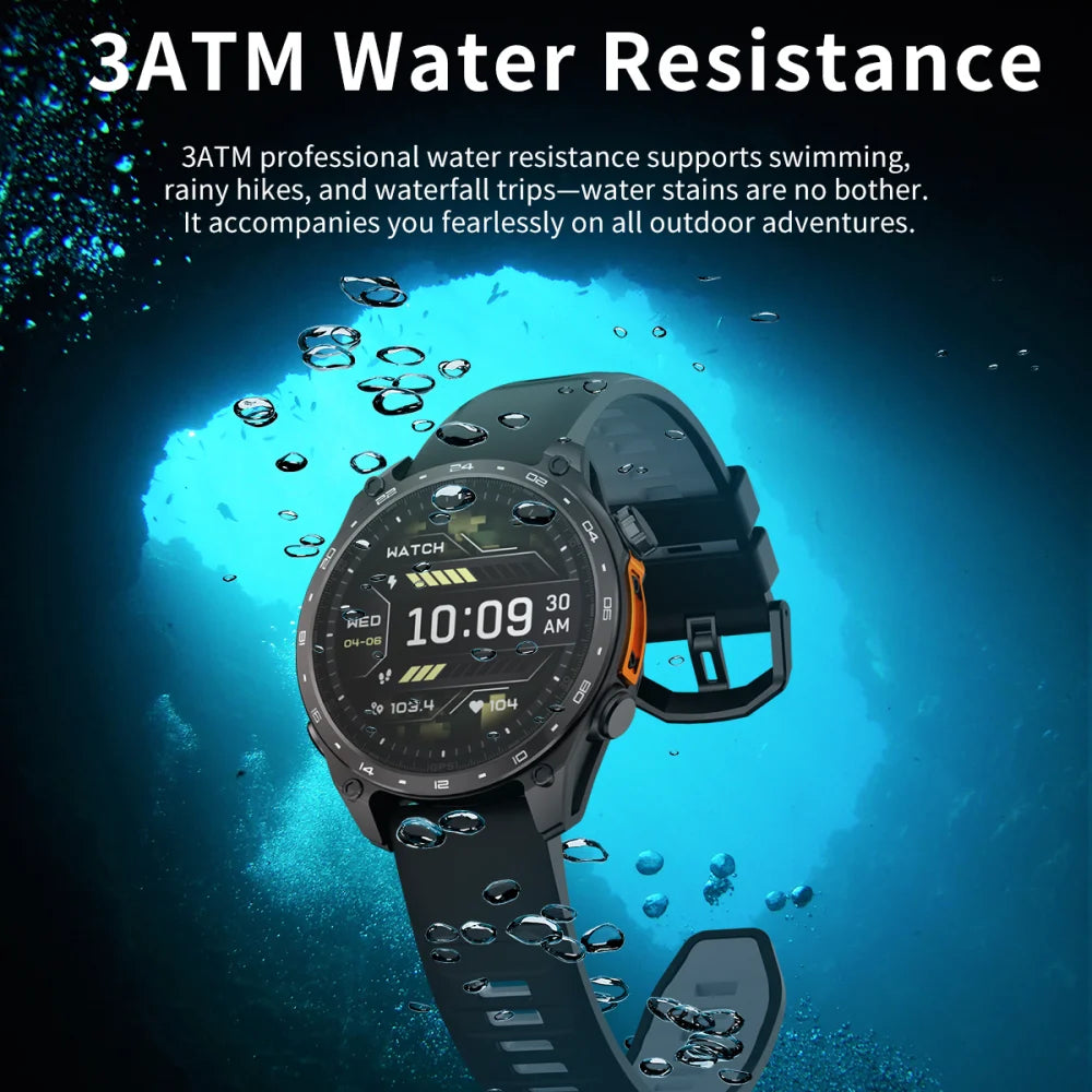 Outdoor Smart Watches GPS Sports App Download 4GB Memory Smartwatch Men Offline Map Waterproof MP3 MP4 LED Lighting Blue Tooth Oasis Select