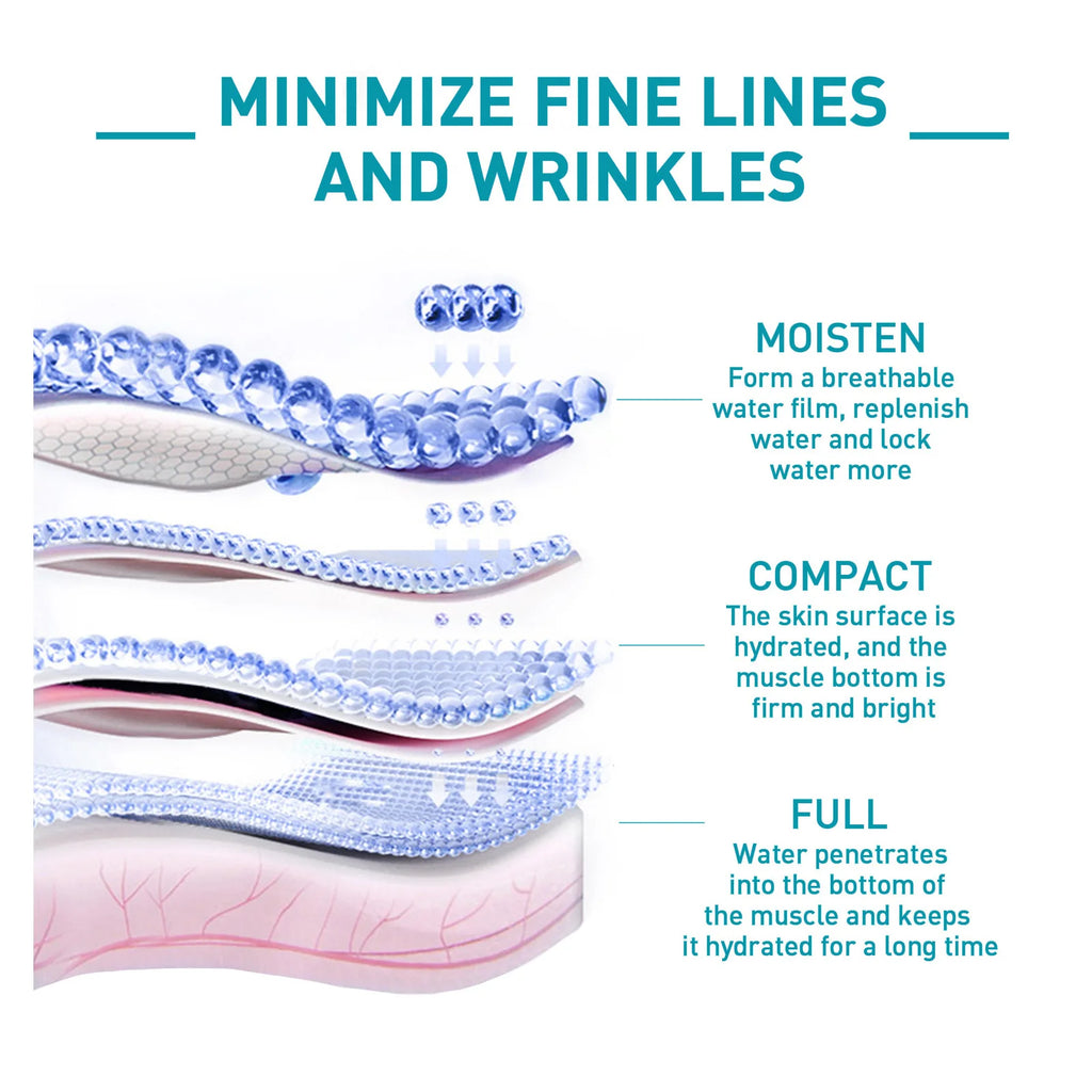 Anti Wrinkle Serum for Face Lift Firming Improve Rough Sagging Tightening Fade Forehead Lines Promote Collagen Age Spots Removal Oasis Select