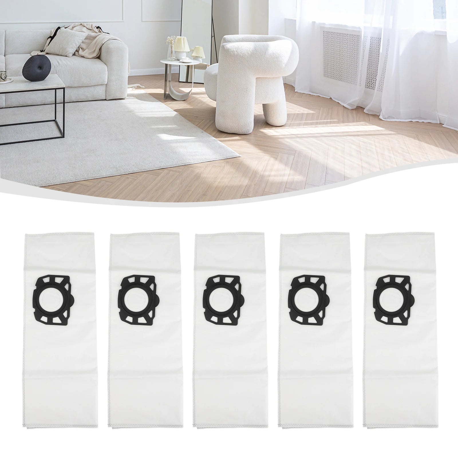 5PCS Dust Bag For 2.863-314.0 KFI 357 For KA 40 WD2 Plus WD3 WD3s SE4001 SE4002 Robot Vacuum Cleaners Accessories Oasis Select China Mainland