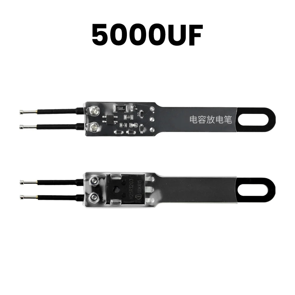 AC/DC Capacitor Discharge Pen With Adjustable Pin Spacing High Voltage Discharge Maintenance Testing Tool 1000UF/5000UF Oasis Select 5000UF