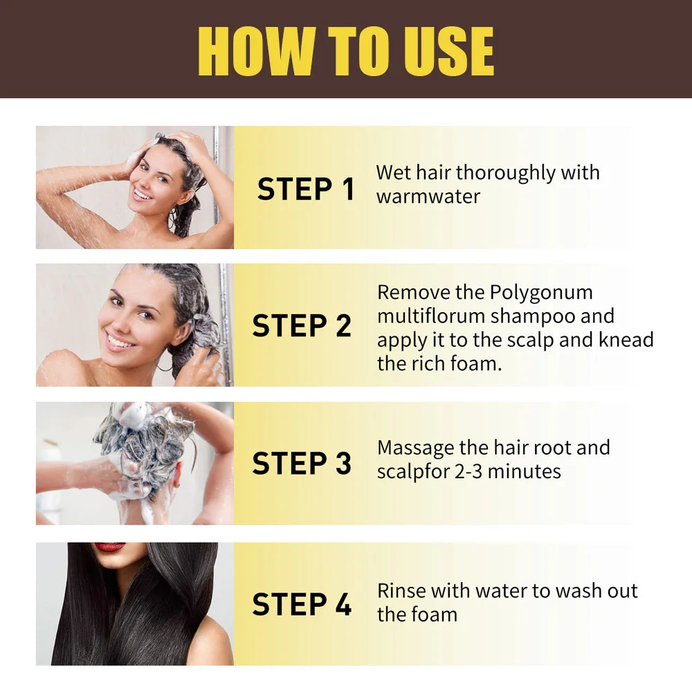 New Hair color shampoo 3 in 1 makes hair instantly from white to brown natural hair color protective sleeve for women 100ML Oasis Select