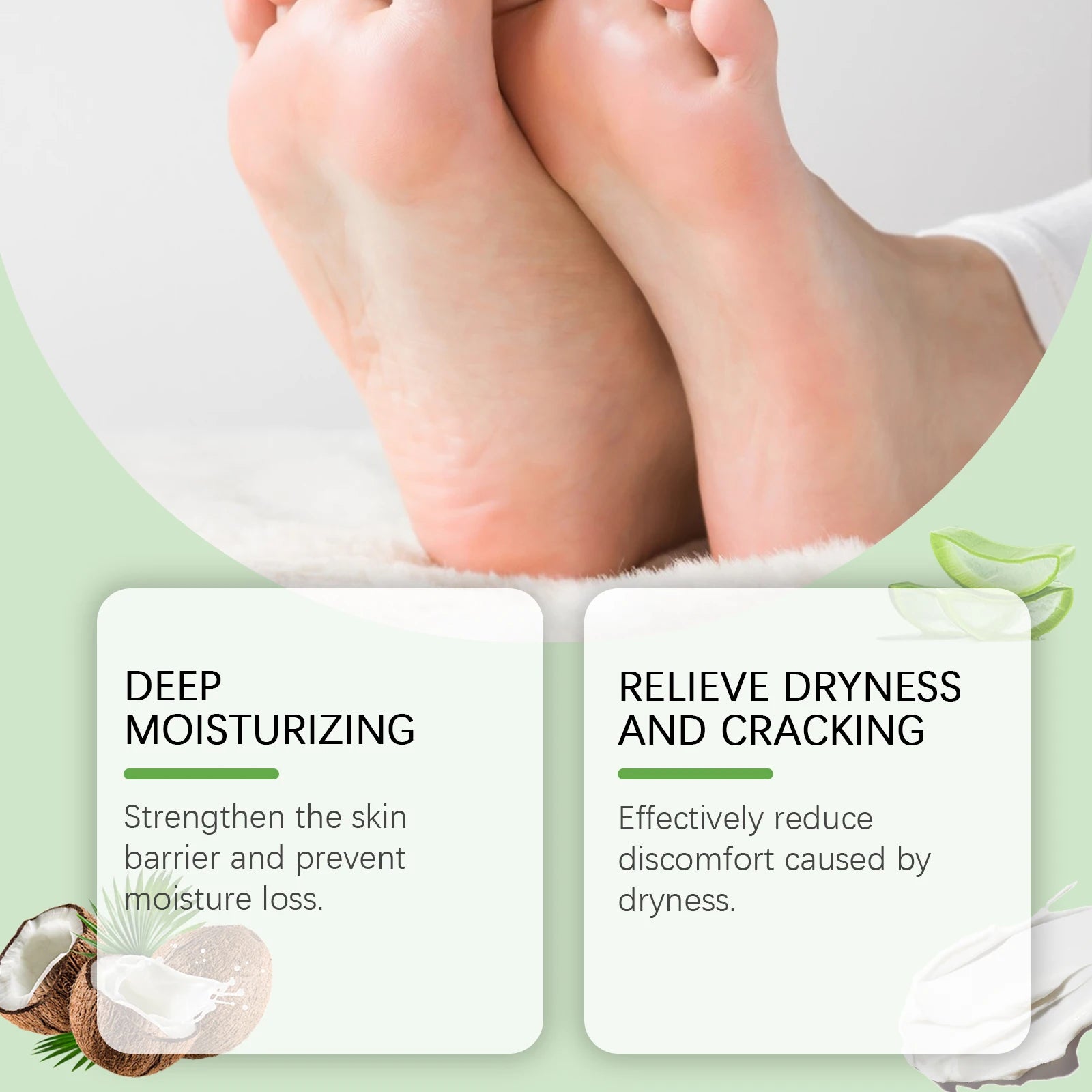 40% Urea Foot Care Cream Overnight Moisturizing Removes Dead Skin Nourishing Dry Rough Repair Cracked Heels & Calluses Moisture Oasis Select