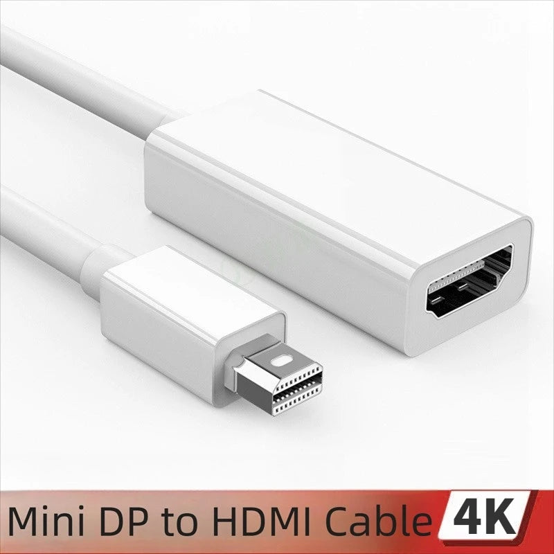 Mini Displayport To HDMI-compatible Cable 4K Adapter 1080P Mini DP Male to HDMI-compatible Female For Apple MacBook Air Pro Oasis Select