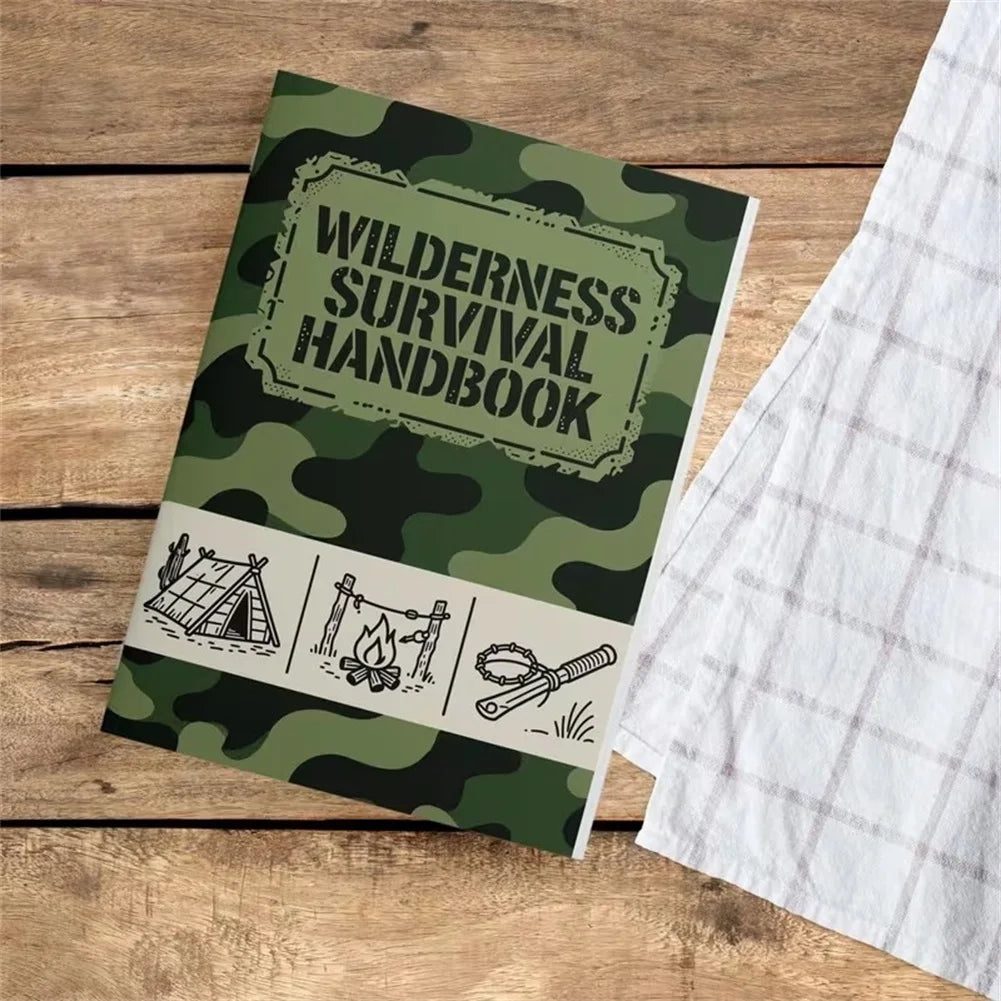 Wilderness Survival Notebook & Outdoor Guide for Adults