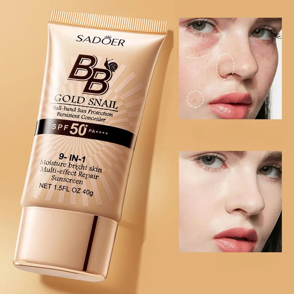 Hydrating Gold BB Cream – Full Coverage Foundation & Concealer BB Cream Foundation Oasis Select