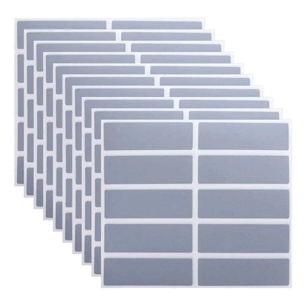 100pcs Rectangular Scraping Stickers Scratch Cards Funny Creative Scratch Off Stickers Adhesive Scratch Off Cards Oasis Select