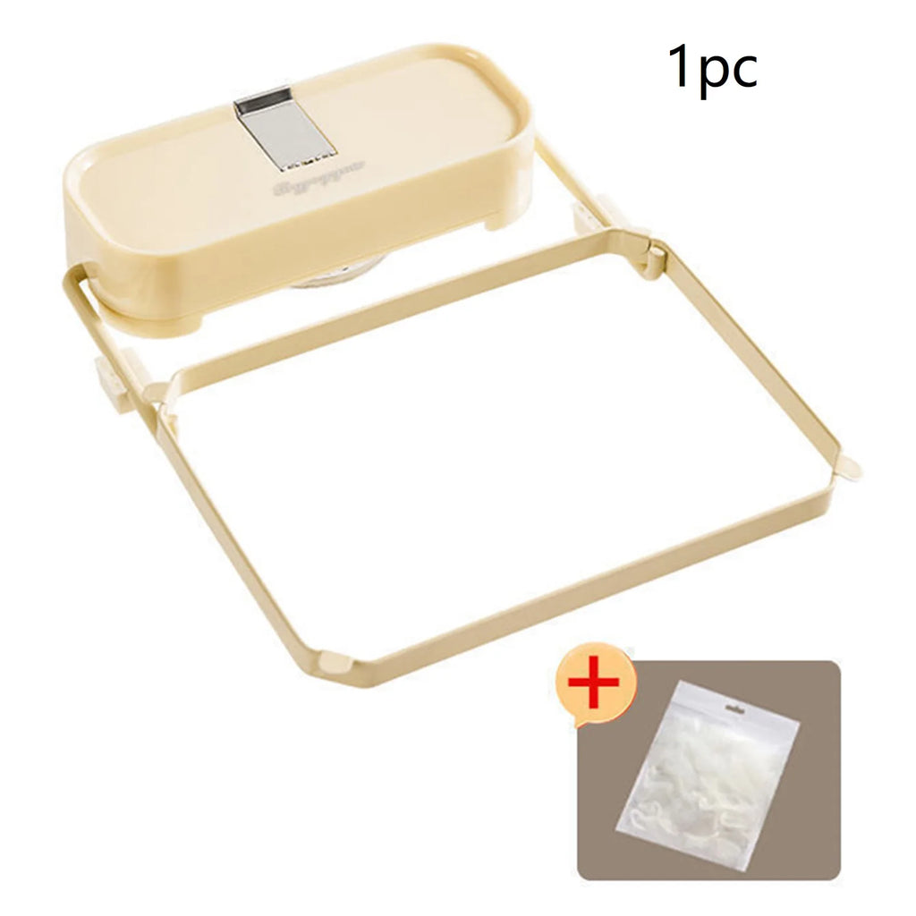 Foldable Sink Strainer Rack + 50 Disposable Mesh Filter Bags