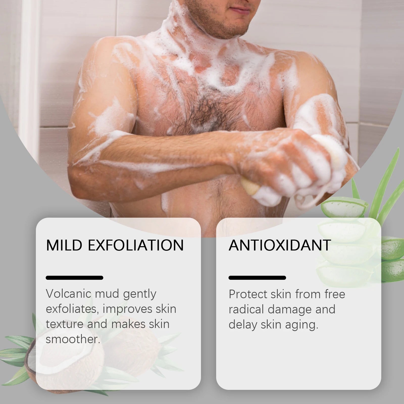 Volcanic Mud Soap – Oil Control, Deep Cleanse & Brightening