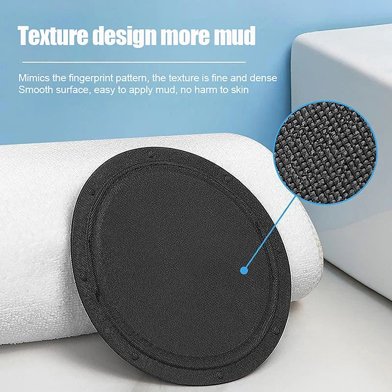 Body Exfoliating Bath Brush-Circular Scrubber for Dead Skin Removal, Painless Shower Tool, Moisturizing Bathing Towel, Skin Care Oasis Select