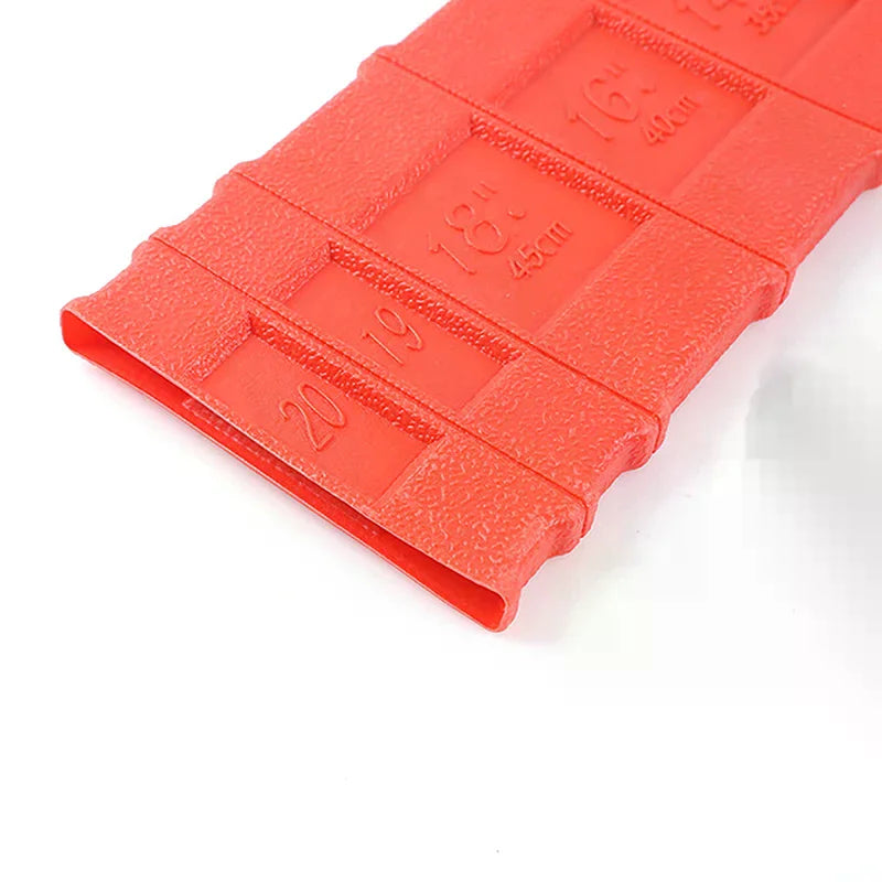 14/16/18/20 inch Chainsaw Bar Protective Cover Plastic Scabbard Protector Chain Accessories Pruning Guide Plate Covers Oasis Select