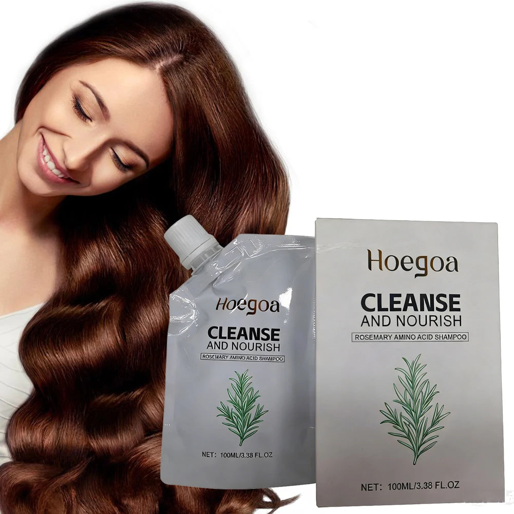 1/2PCS Rosemary Amino Acid Shampoo, Shampoo for Thinning Hair, Natural Formula to Strengthen & Thicken Hair, Controls Oily Scalp Oasis Select