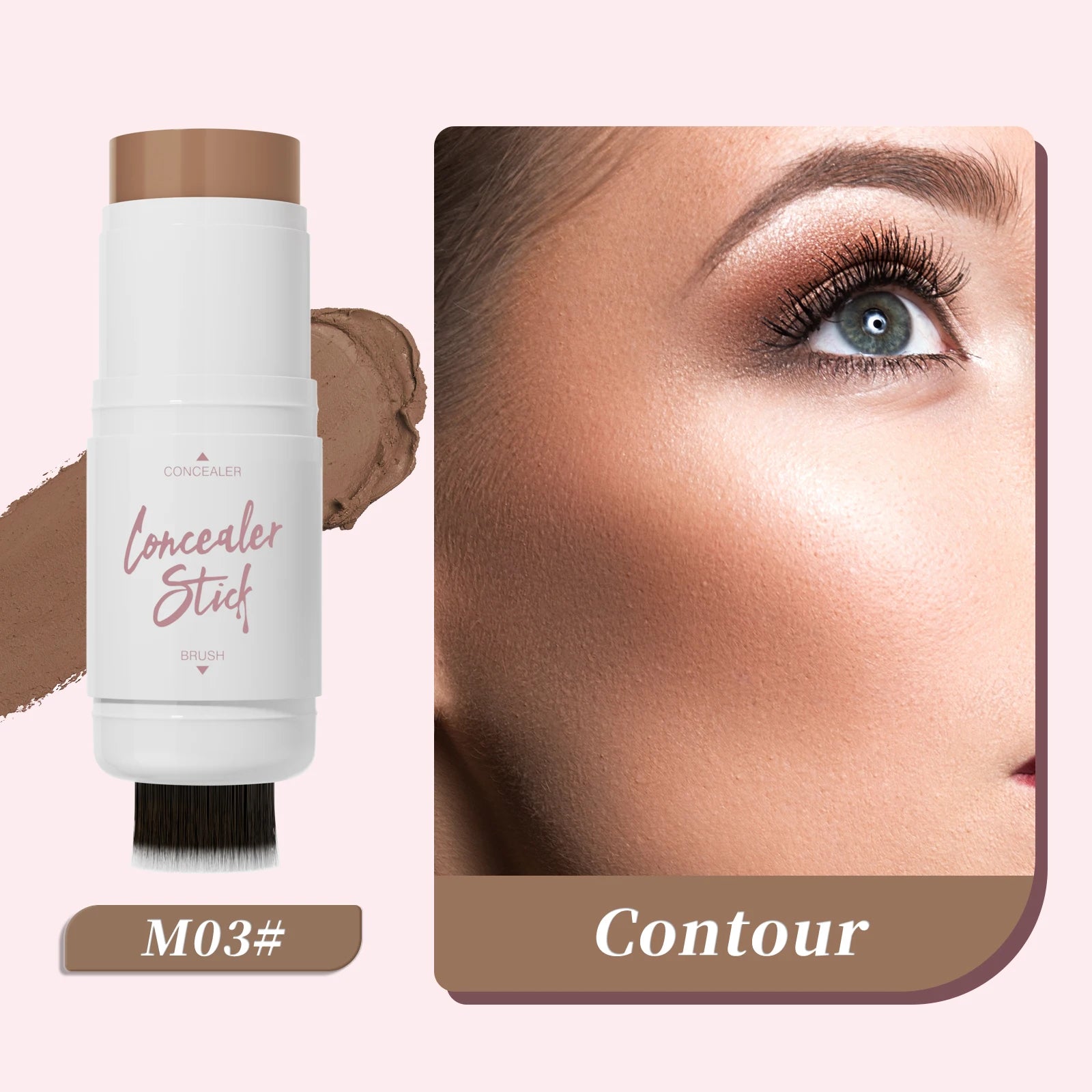 Hello Kiss Double-Ended Highlighter & Contour Stick | Waterproof