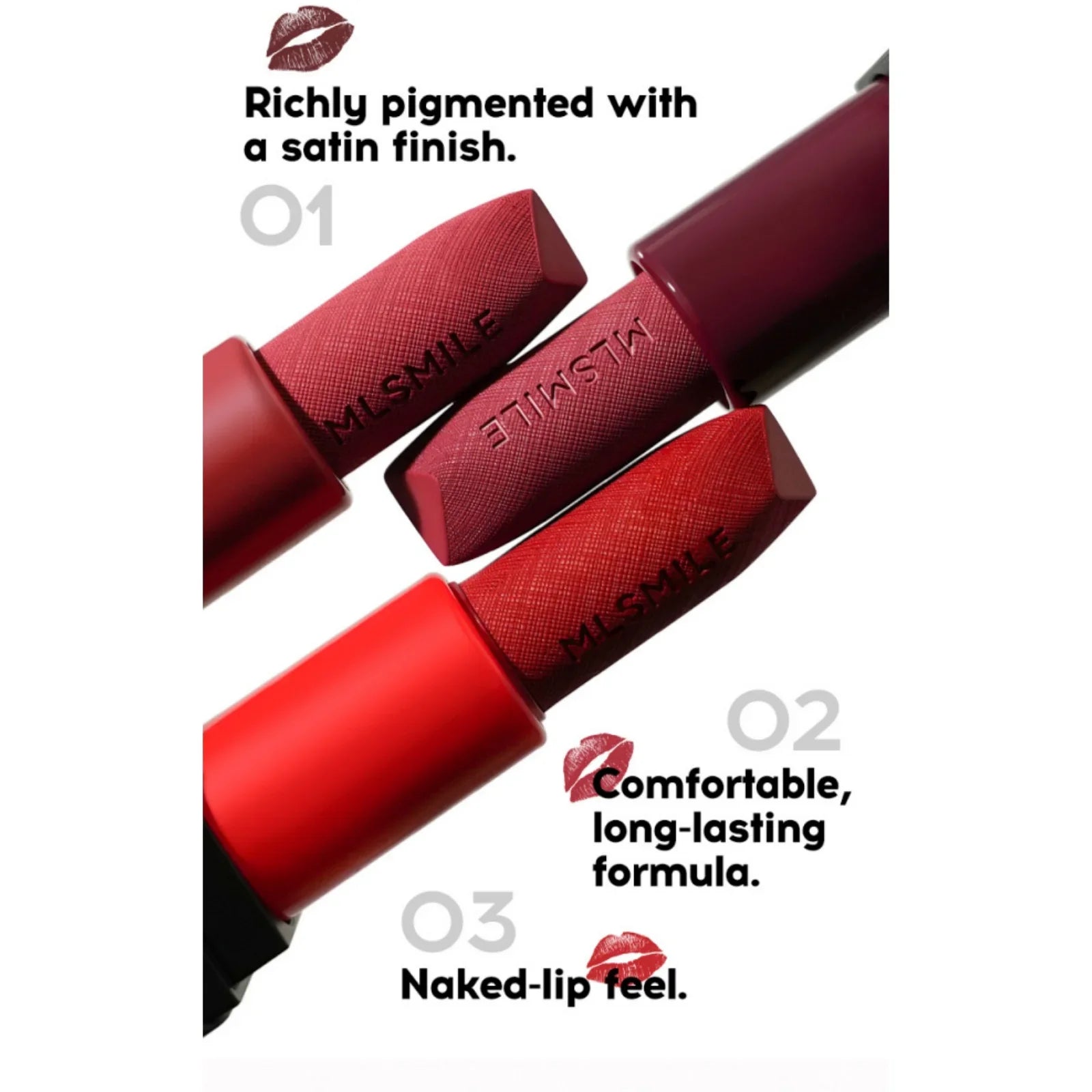 MLSMILE Matte Lipstick Set – Velvet Lip Glaze & Liner Kit Lip Makeup Kit Oasis Select